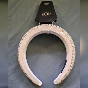 White Noir Sparkle Headband